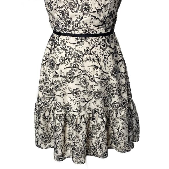 Gal Meets Glam Viola Raffia Embroidered Dress - Picture 8 of 15